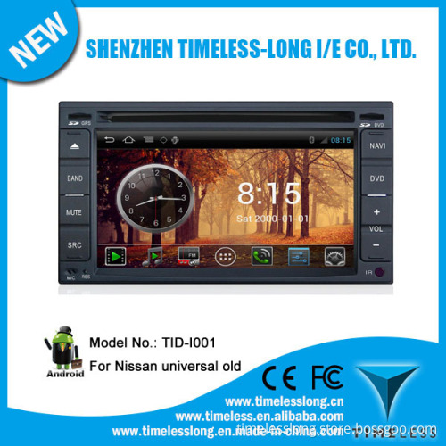Android System Universal Car DVD for Nissan/ Hyundai with GPS iPod DVR Digital TV Box Bt Radio 3G/WiFi (TID-I001)